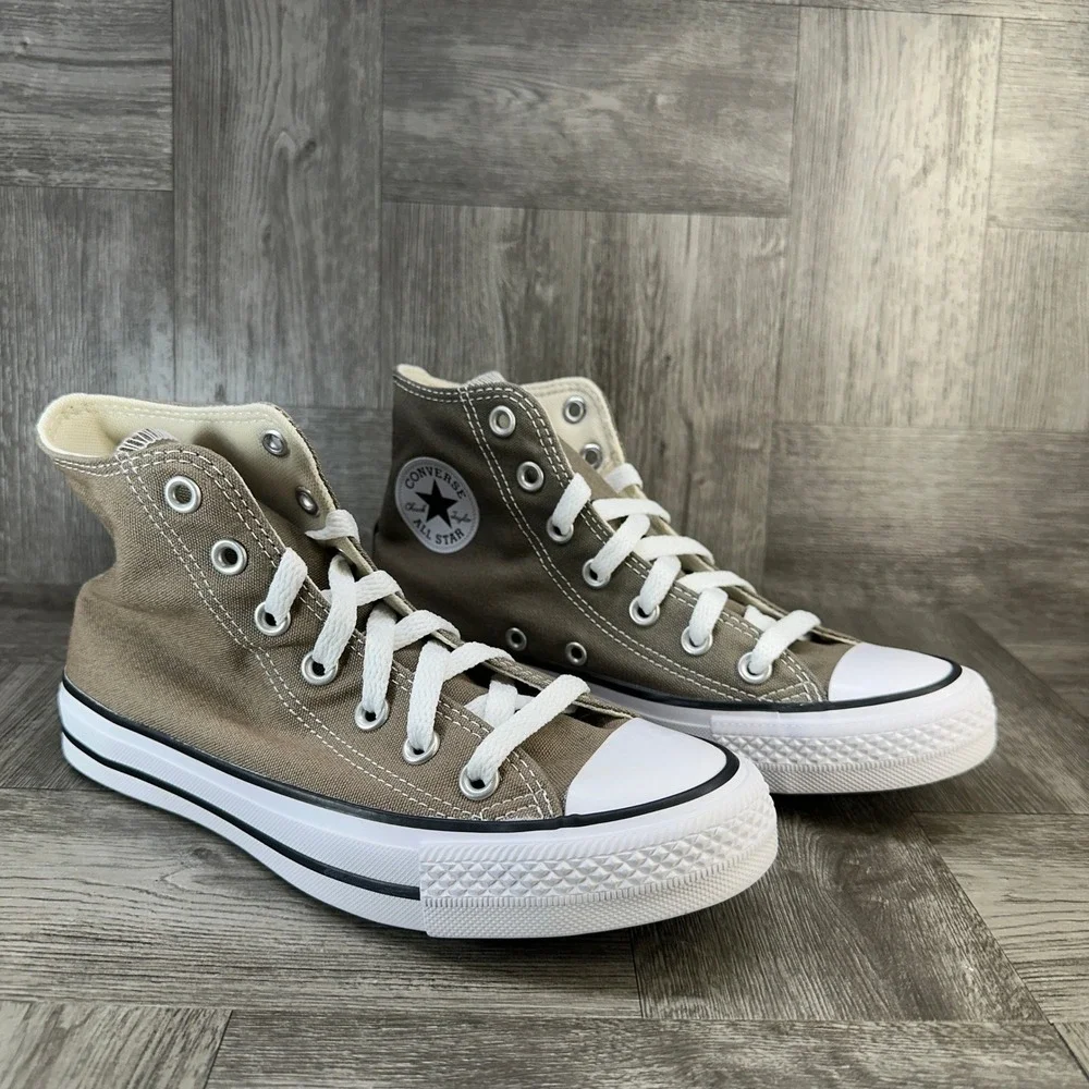 Converse Chuck Taylor All Star Womens 6 Olive Khaki New High Top Sneakers - Picture 5 of 9